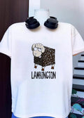 Cute Sheep Treat Lambington Funny Food Pun shirt