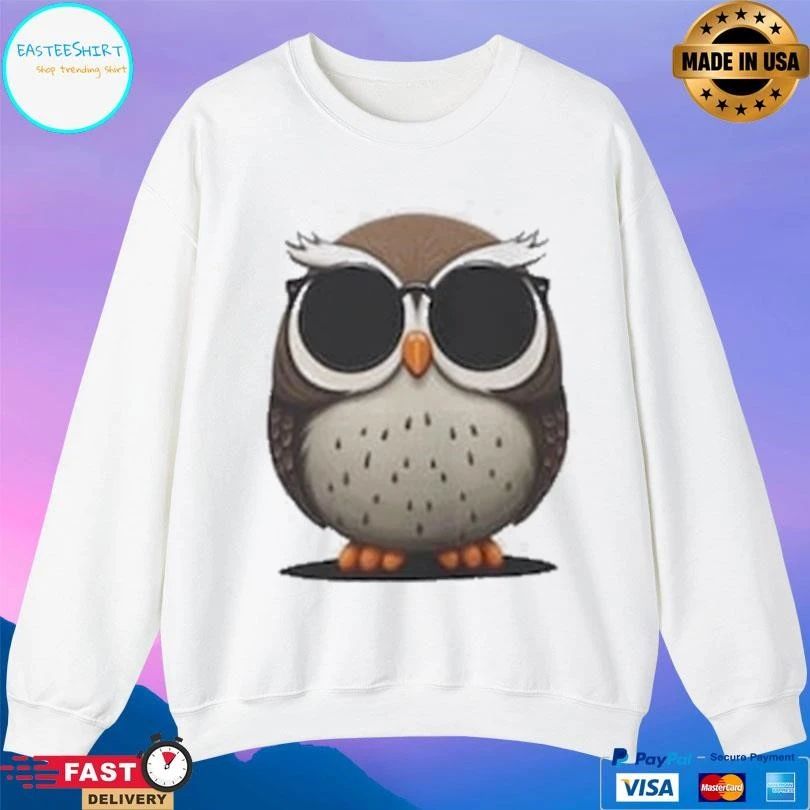 Owl With Sunglasses T-shirts