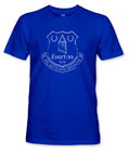 Everton FC Crest Premium Cotton T-Shirt Royal Blue - 1863FC