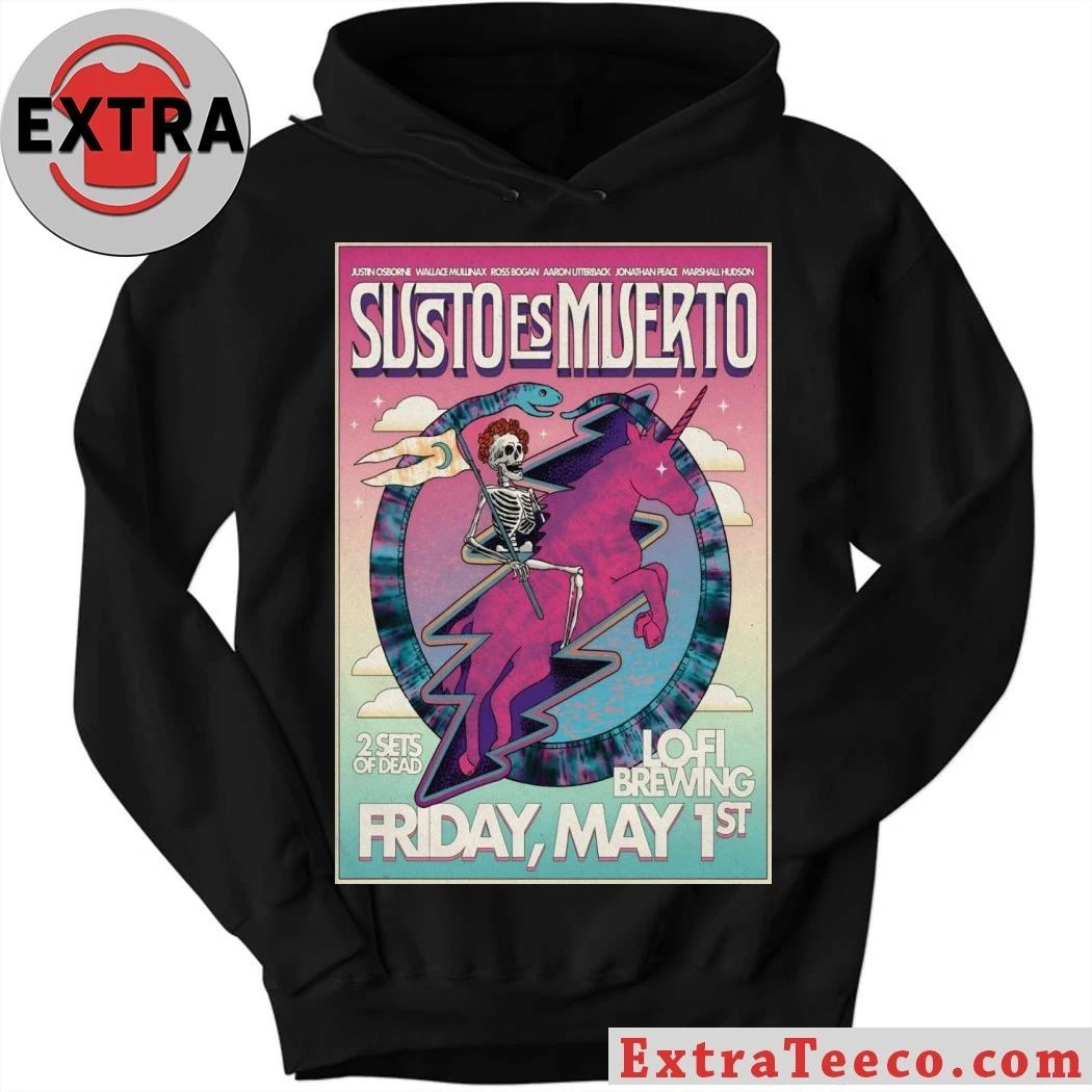 Susto Es Muerto May 1 2026 In Charleston SC Poster Shirt