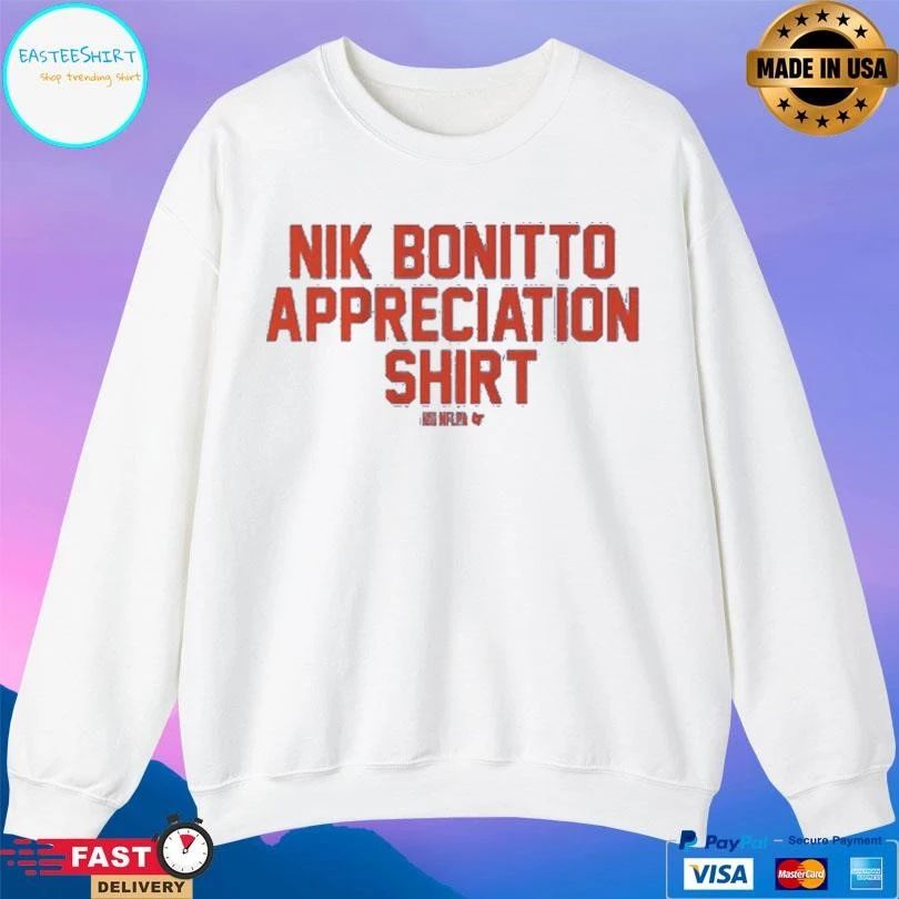 Nik Bonitto Appreciation T-shirts 2026 T-shirts