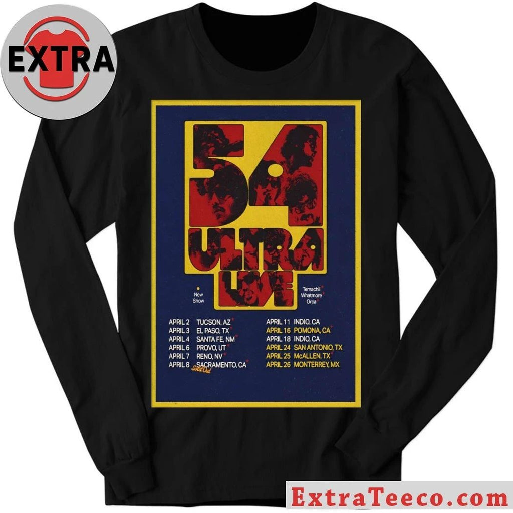 Poster 54ultra April Tour 2026 Shirt