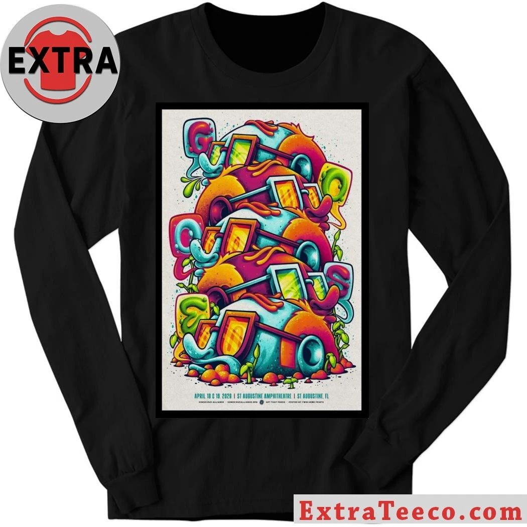 Goose Apr 18-19, 2026 Saint Augustine, FL Tour Poster Shirt