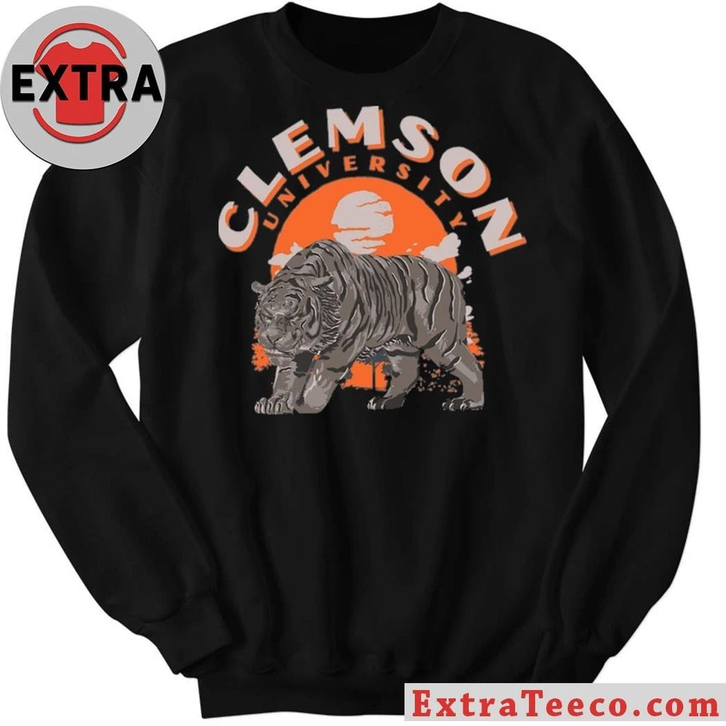 Clemson Tigers Comfort Colors Team Statue T-Shirt