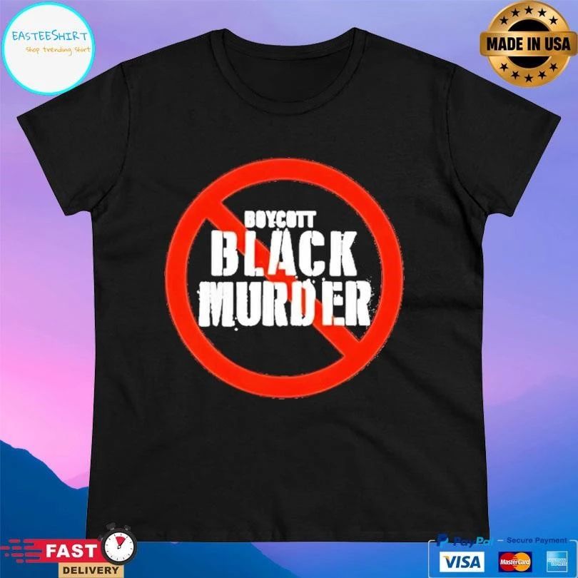 Mysonne Linen Boycott Black Murder T-shirts