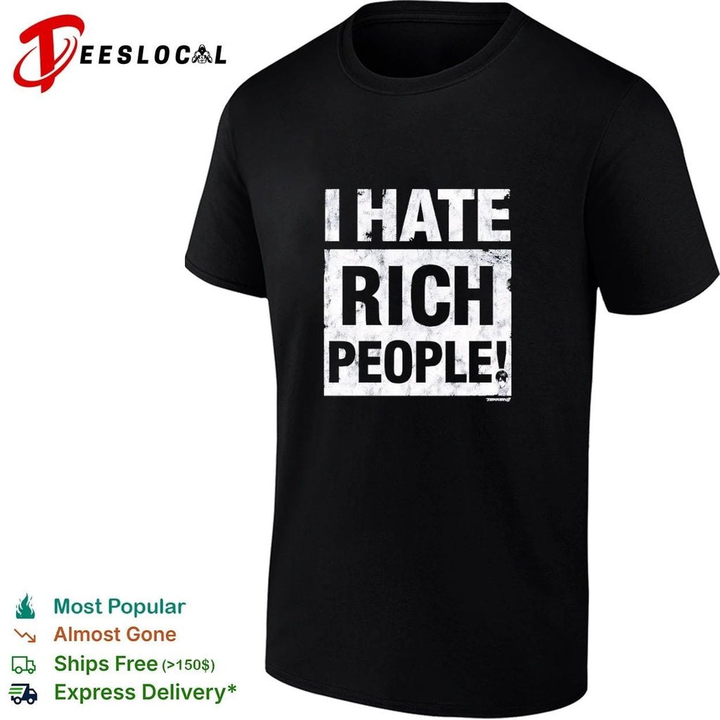 I Hate Rich People Tekken 8 Video Game T-shirt