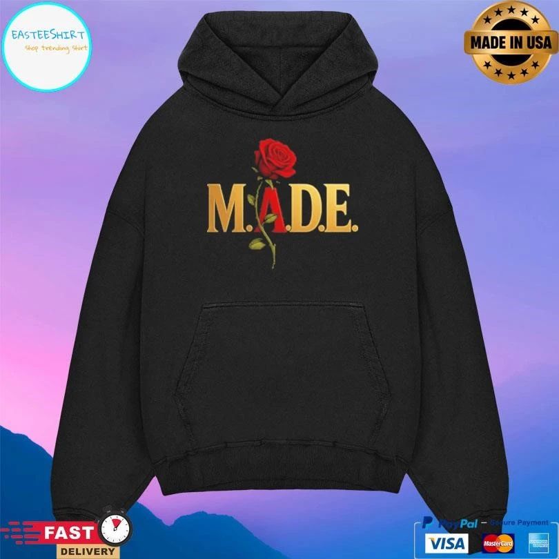 M.A.D.E. Rose Logo T-shirts