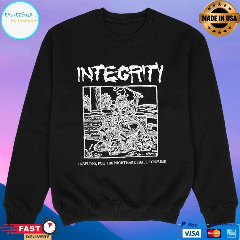 Integrity Blood Sermon Howling For The Nightmare Shall Consume T-shirts