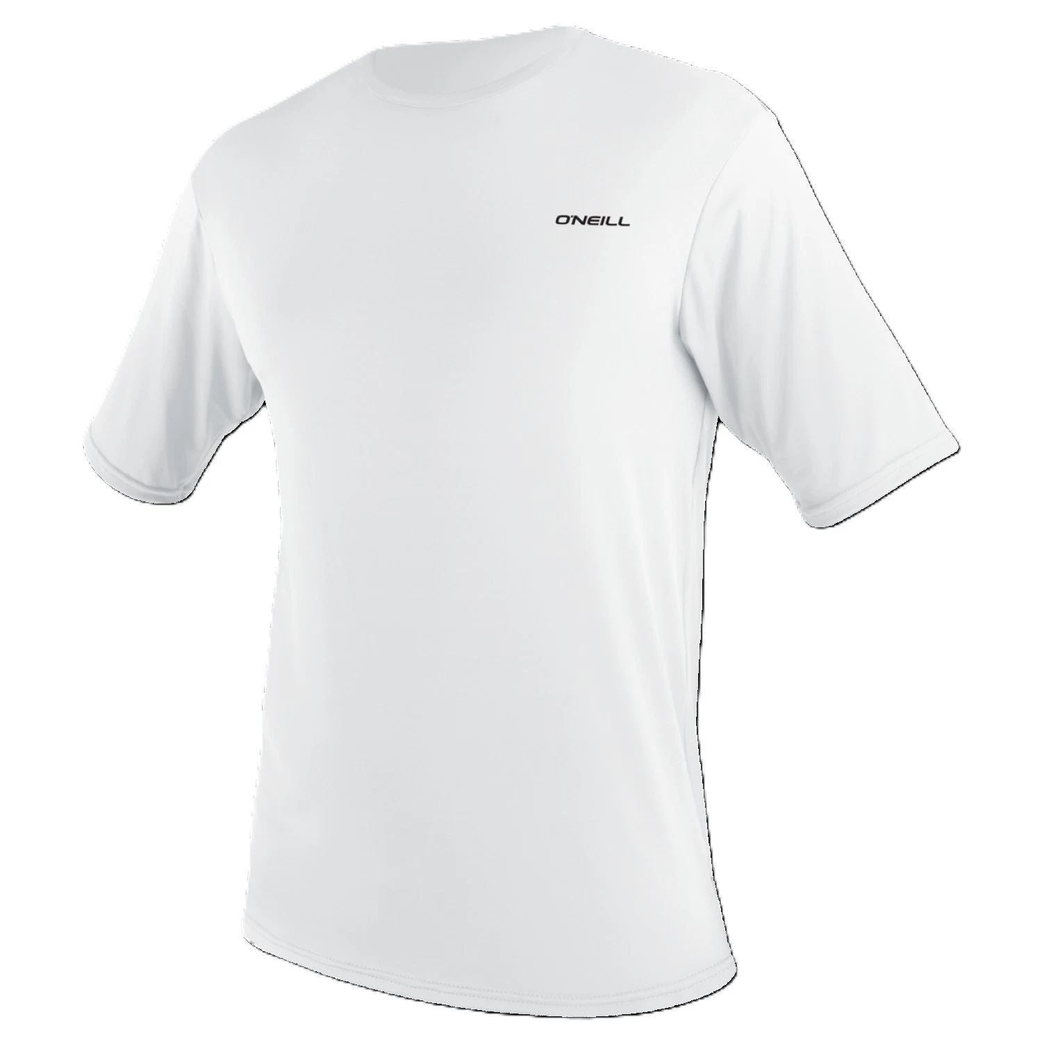 O'NEILL MENS RASH VEST T SHIRT.SKINS WHITE UPF50+ SUN PROTECTION GUARD TOP W26