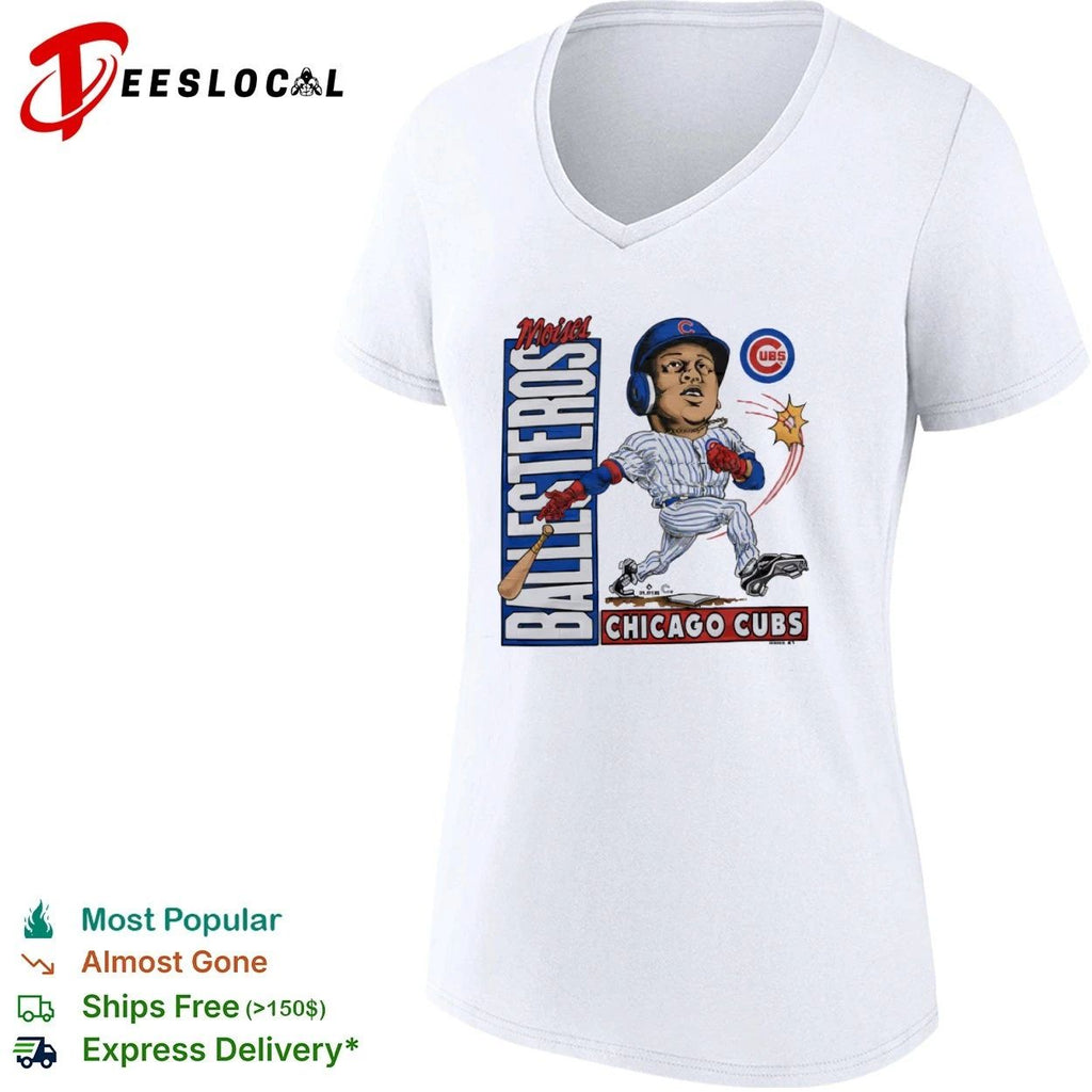 Moises Ballesteros Chicago Cubs MLB Baseball T-shirt