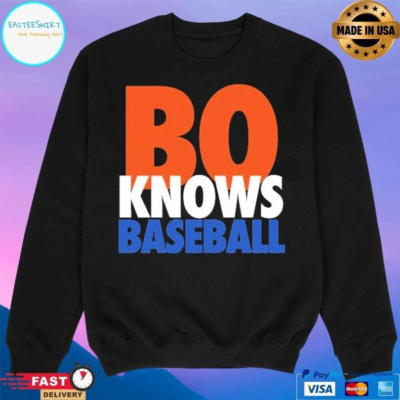 NY Bo Knows Baseball T-shirts