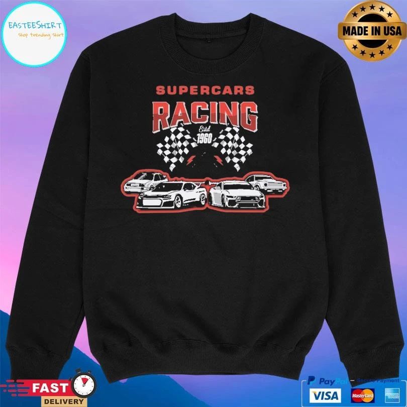 Supercars Racing Estd 1960 T-shirts
