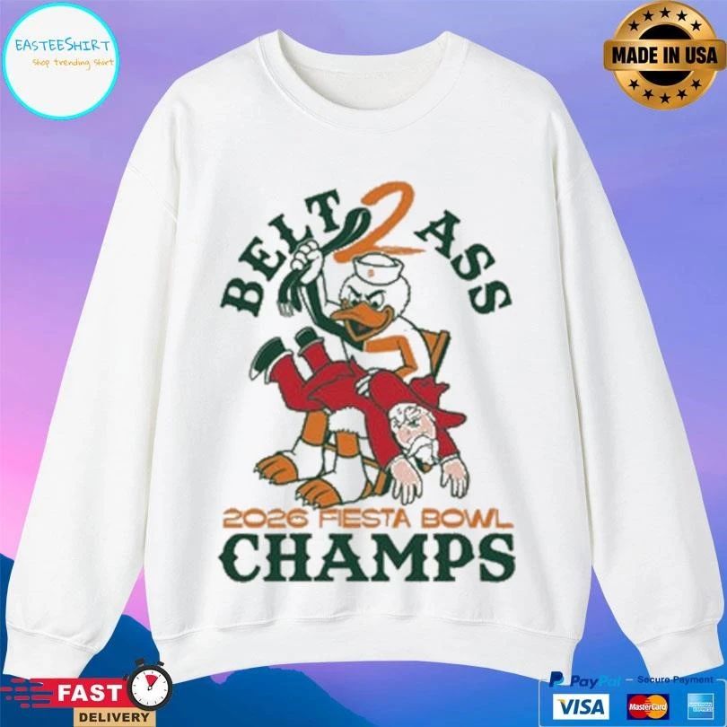 Belt 2 Ass 2026 Fiesta Bowl Champs T-shirts