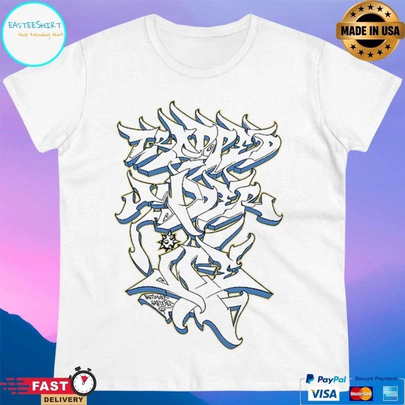 Trapped Under Ice Old School Graff T-shirts