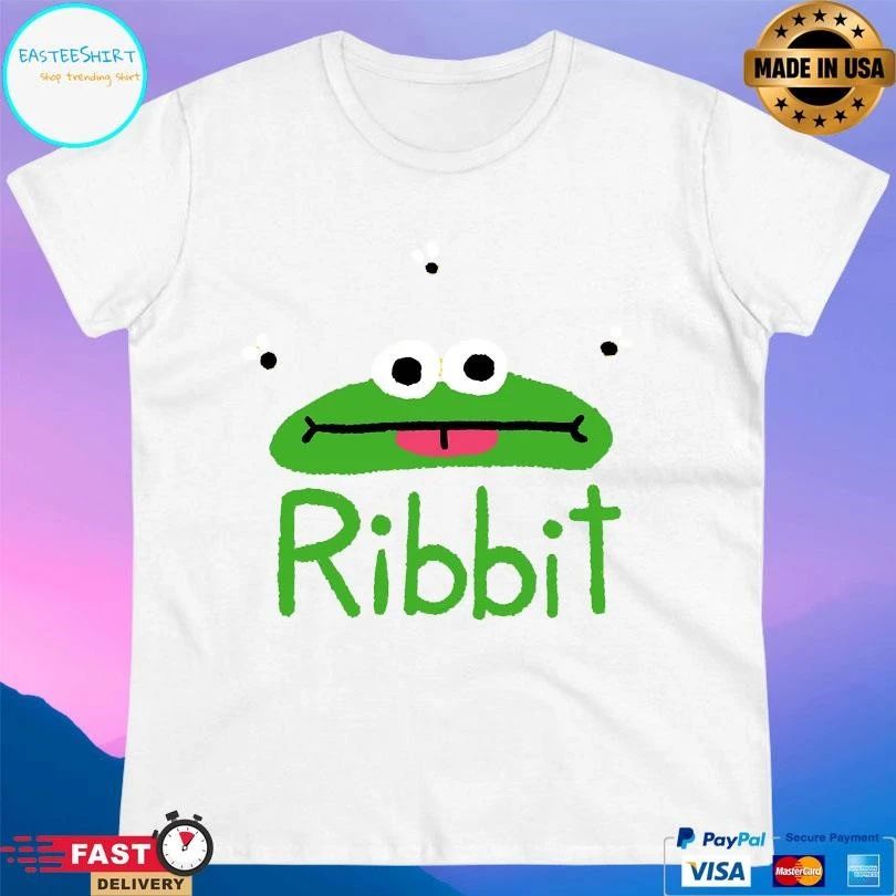 Frog Ribbit J Marme T-shirts