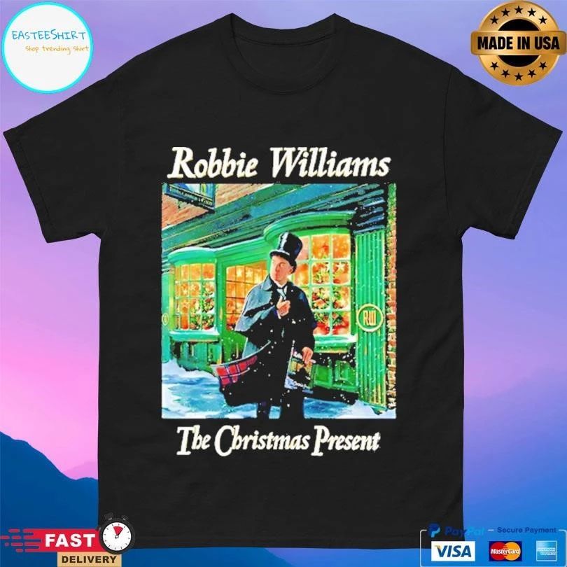 Robbie Williams The Christmas Present 2025 T-shirts