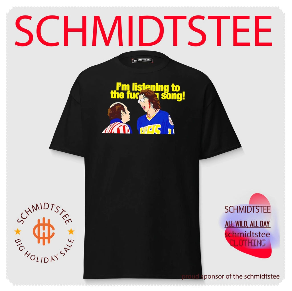 Hanson Brothers National Anthem I’m listening to the fucking song meme shirt