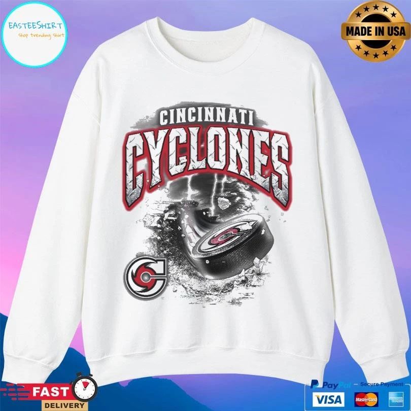 Cincinnati Cyclones Storm Warning T-shirts
