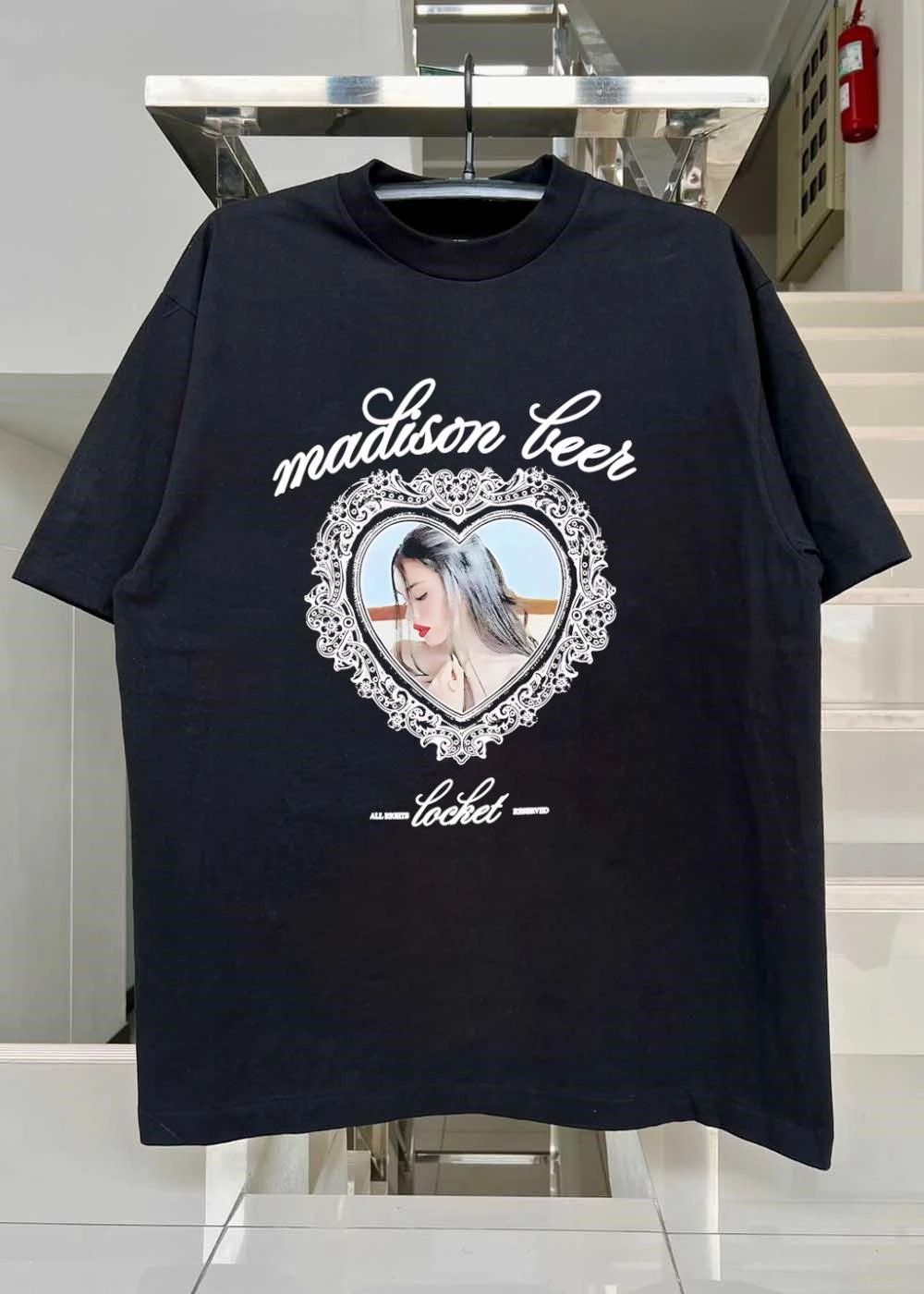 All Rights Reserved Madison Beer Locket T-Shirt