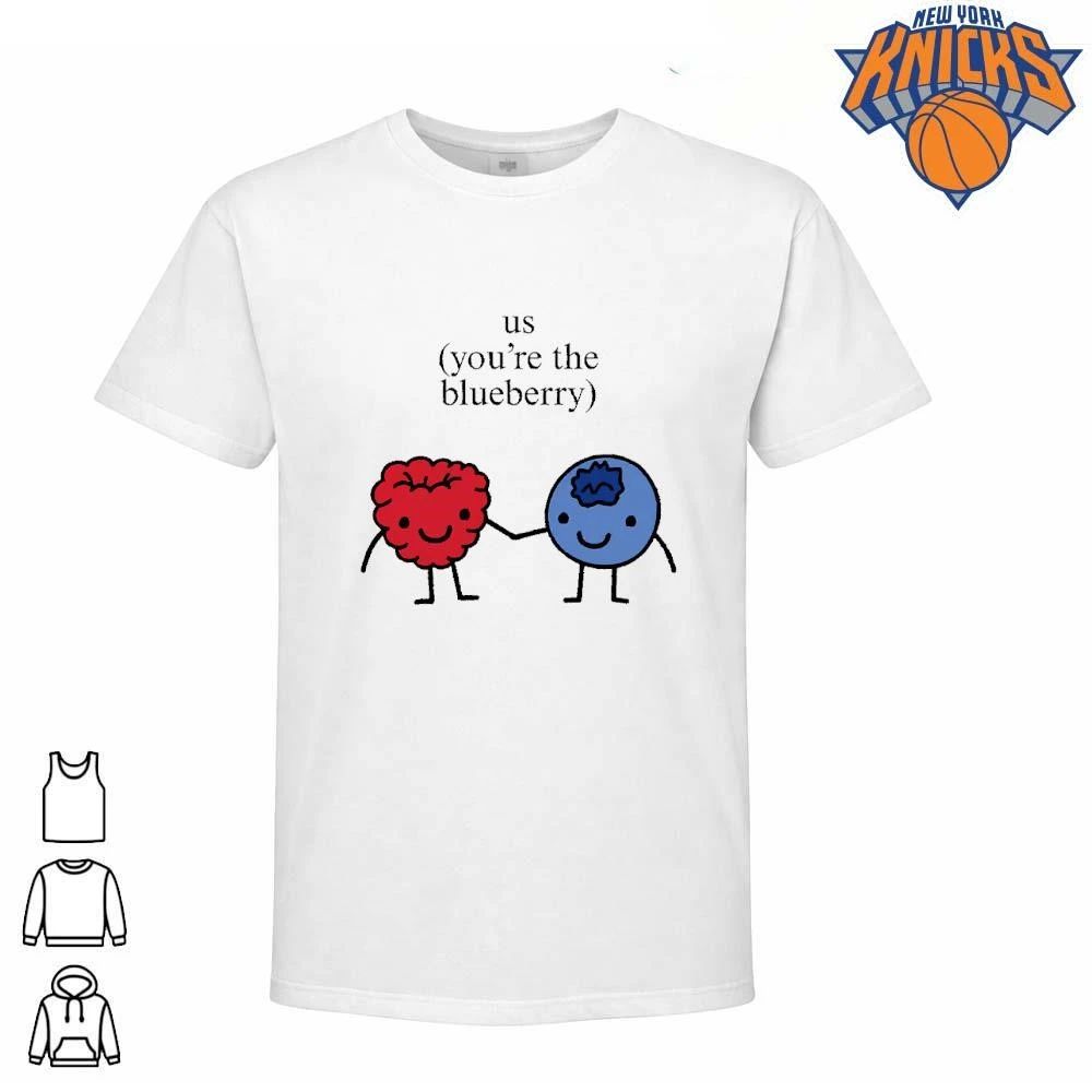 Us You Are The Blueberry Cute Matching Couple Raspberry Meme Graphic shirt