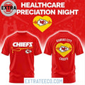 Kansas City Chiefs Healthcare Appreciation Night 2026 Red Hoodie Shirt
