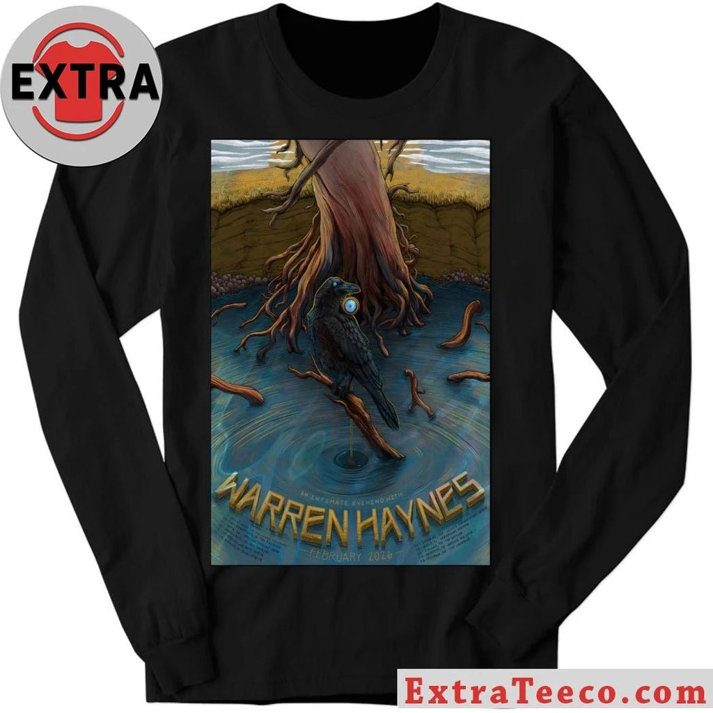 Warren Haynes February 2026 Tour Poster Shirt