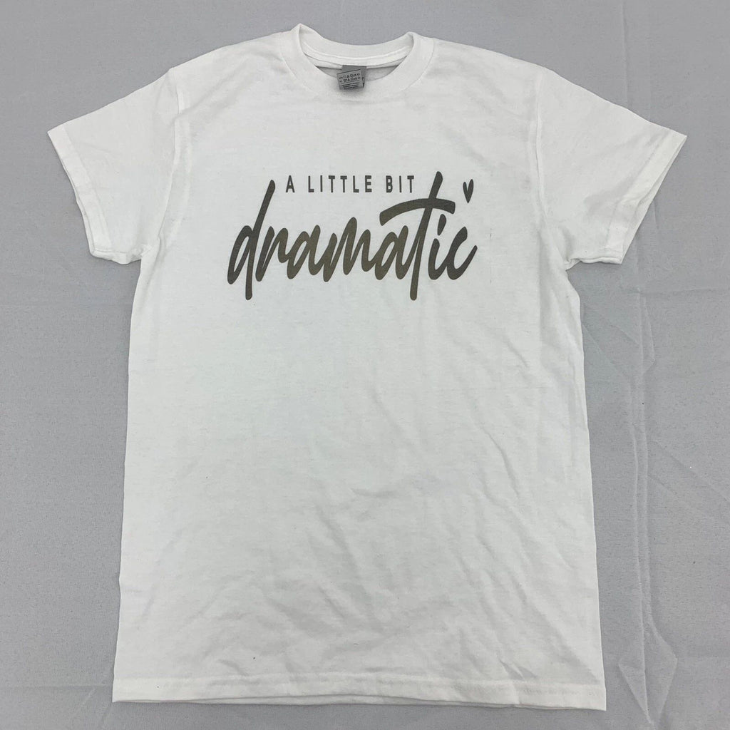 Custom Graphic Short Sleeve Shirt White Adult Size Small