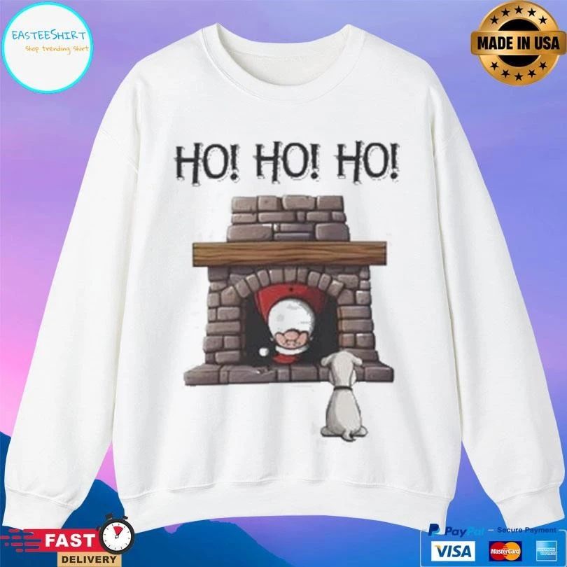 Hohoho Santa Chimney Christmas 2025 T-shirts