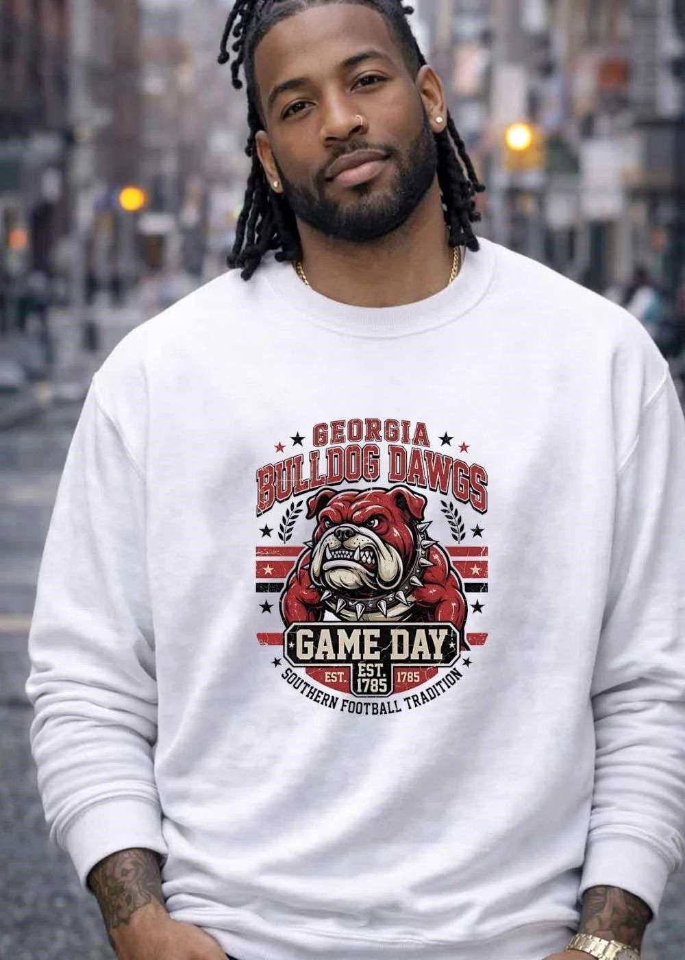 Southern Football Tradition Georgia Bulldog Dawgs Game Day Est 1785 T-Shirt