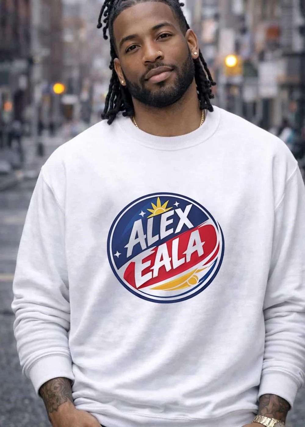 Alex Eala Philippine Flag Yellow Sun Tennis Ball Badge shirt