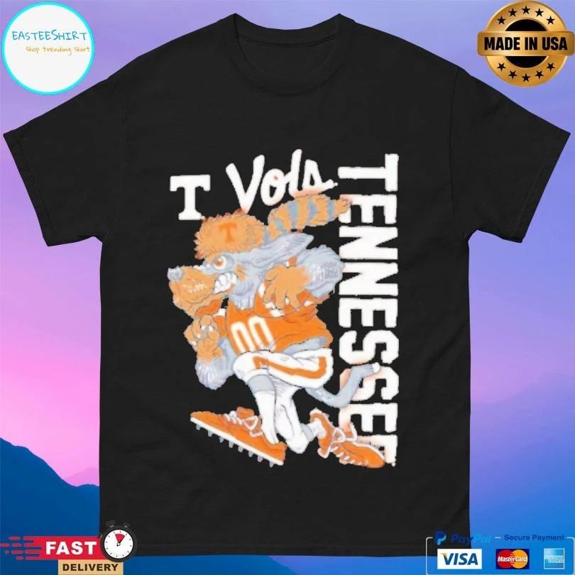 Tennessee Volunteers Sketched Mascot T-shirts