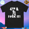 Detroit Lions 4th And Fck It Grit T-shirts