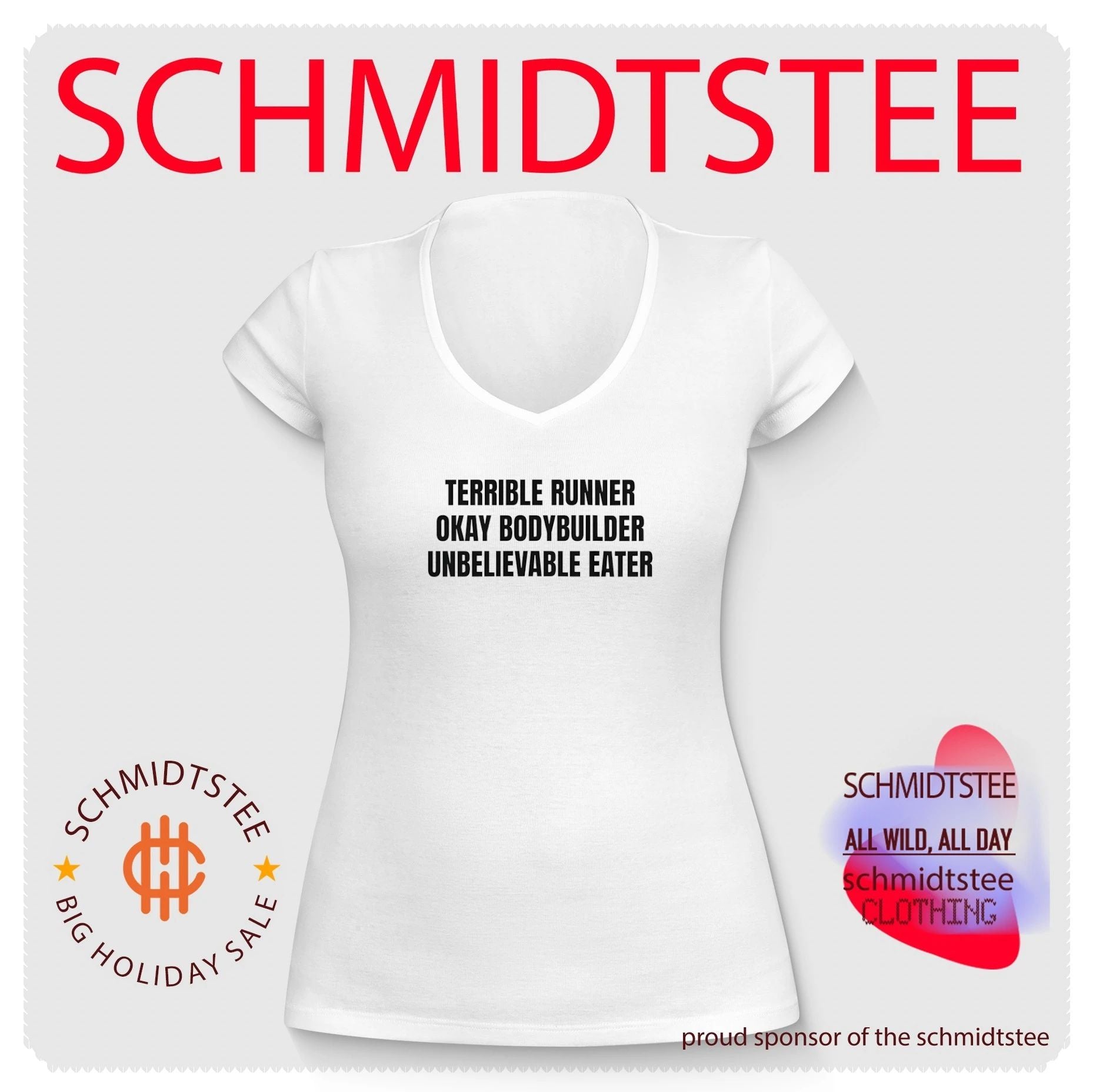 Terrible Runner Okay Bodybuilder Unbelievable Eater shirt