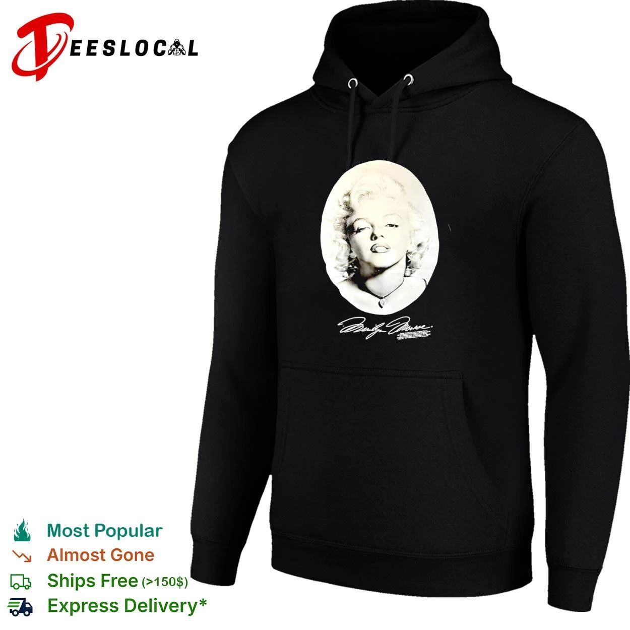 Marilyn Monroe Portrait Hollywood Icon T-shirt