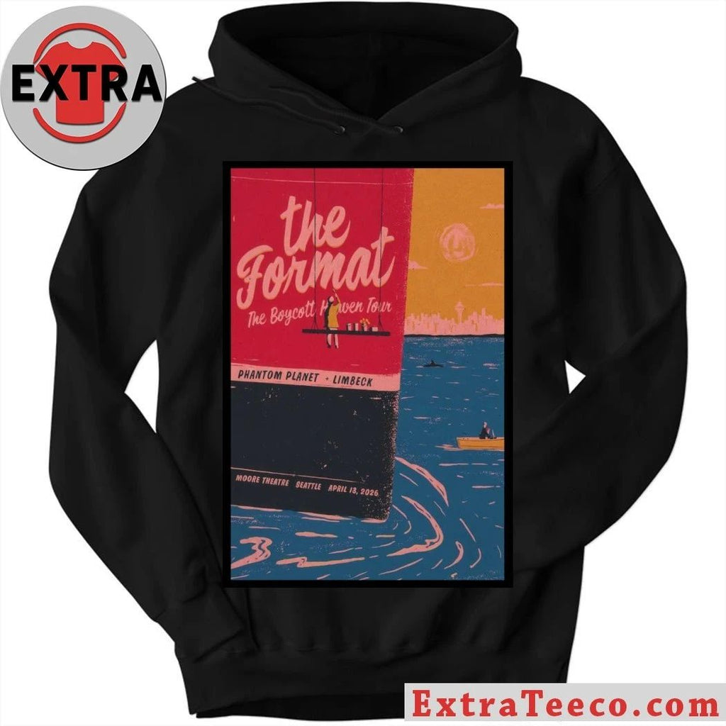 April 13, 2026 The Format Concert Tour Seattle, WA Poster Shirt