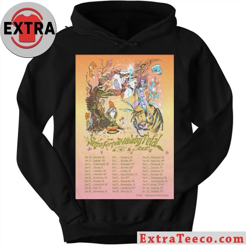 Sierra Ferrell 2026 The Heavy Petal Concert Poster Shirt