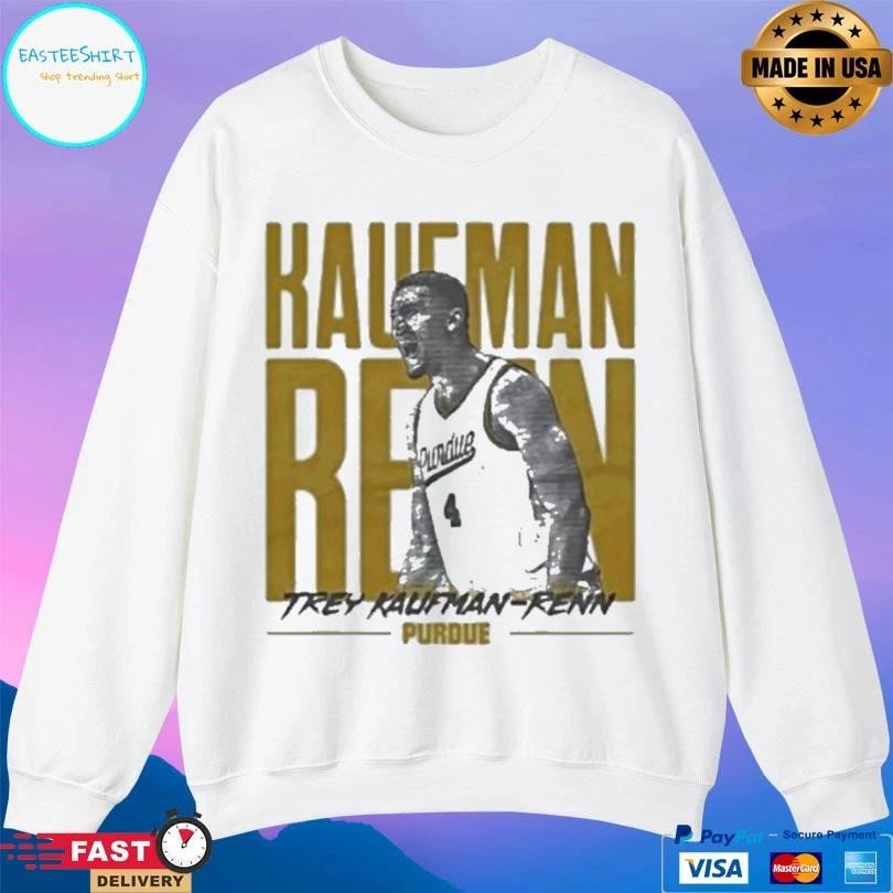 Trey Kaufman Renn Purdue Boilermakers T-shirts