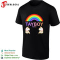 Tayboy Gayboy Unicorn Rainbow lgbtq gay pride T-shirt