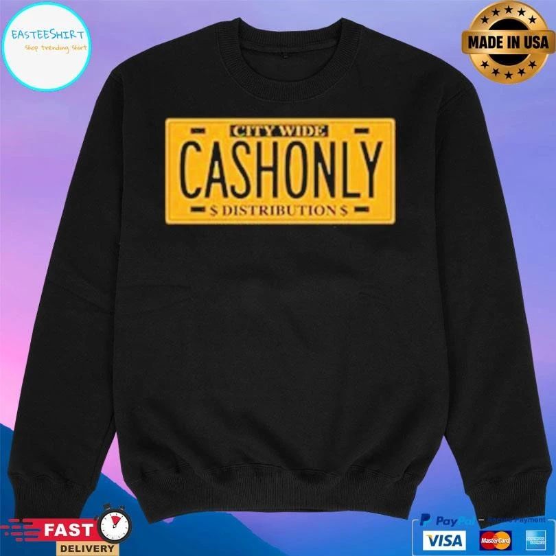City Wide Cash Only Distribution T-shirts