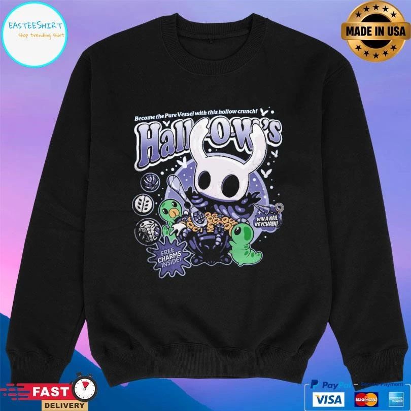 Hallow’s Cereal Become The Pure Vessel With This Hollow Crunch Free Charms Inside Win A Nail Keychain T-shirts