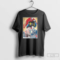Premium Mecha Z Go Nagai Anime Big Waves Off Kanagawa Japanese Style T Shirts