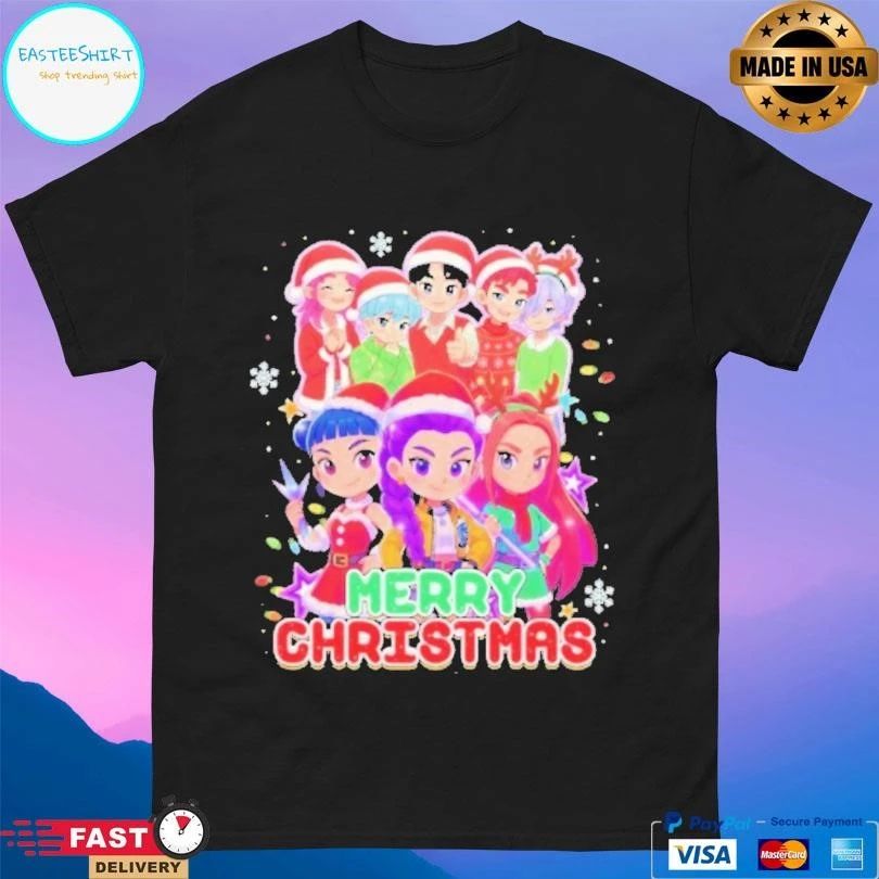 K Pop Demon Hunter Christmas 2025 T-shirts