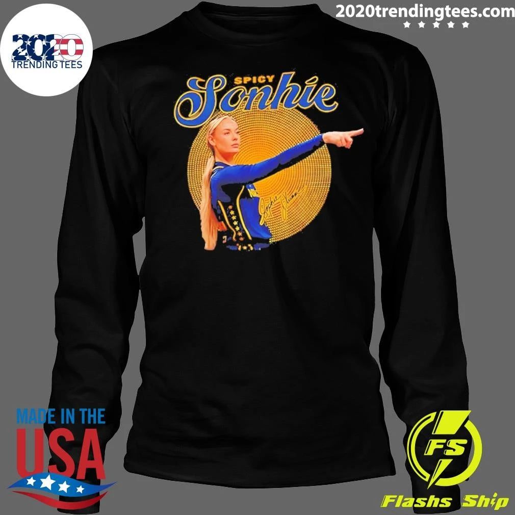 Spicy Sonhie Signature Sophie Cunningham Indiana Fever Basketball Shirt