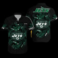 Personalized New York Jets Jungle Spirit Hawaiian Shirt