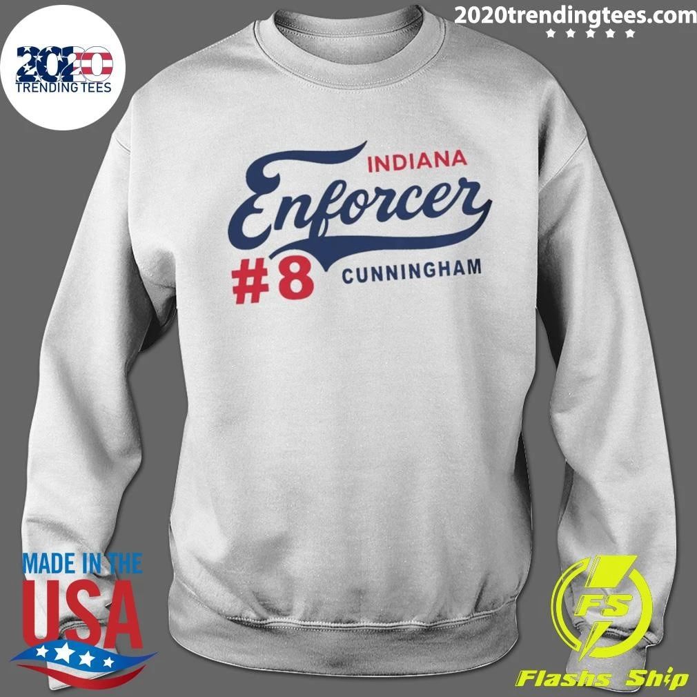 Sophie Cunningham Indiana Enforcer #8 Indiana Basketball Shirt