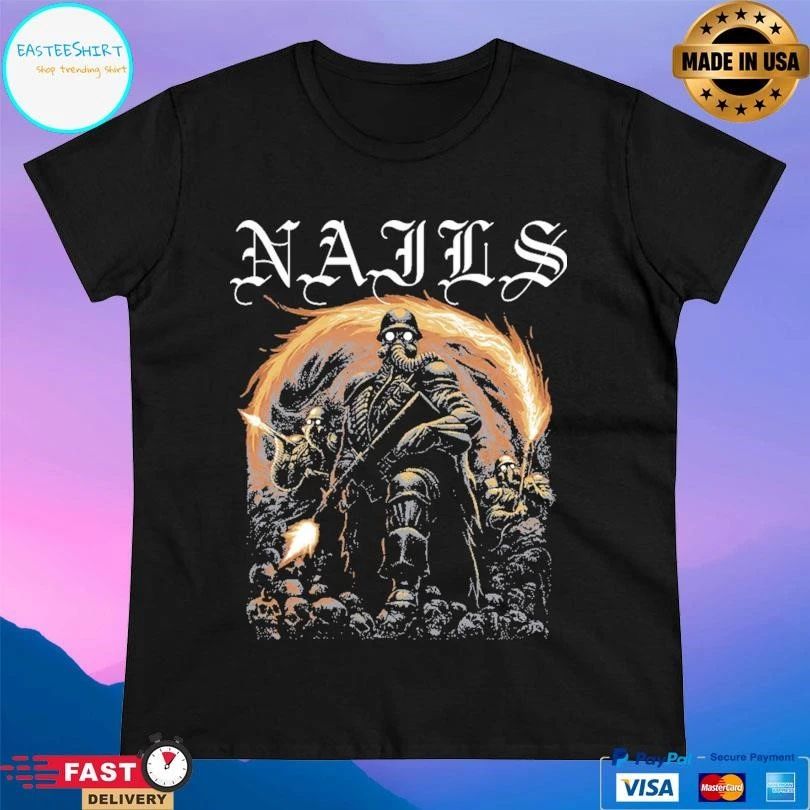 Nails Flamethrower T-shirts