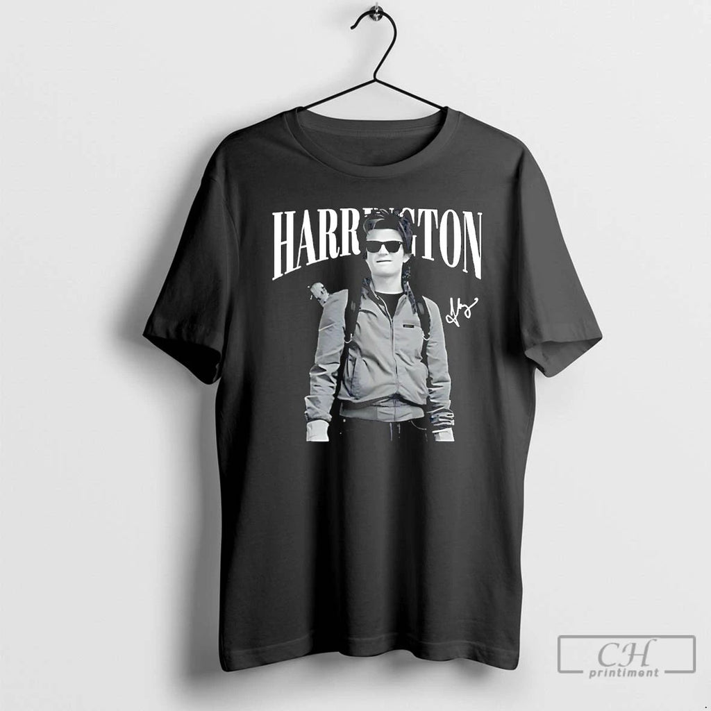 Premium Steve Harrington Signature Graphic Christmas T Shirts