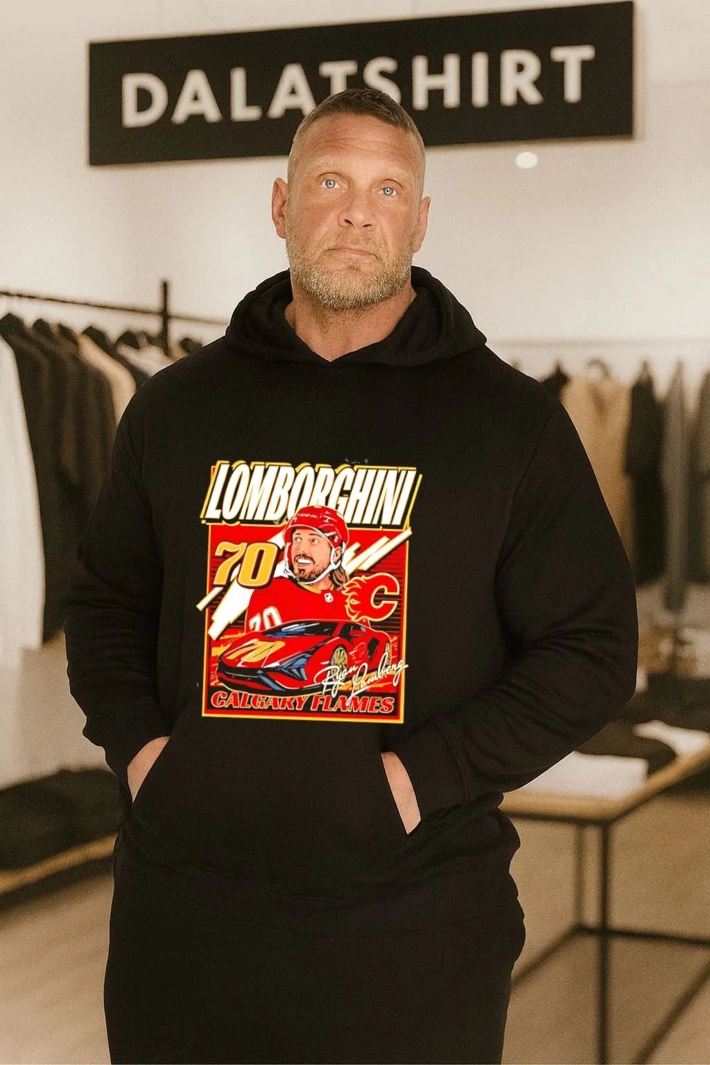 Lomborghini Ryan Lomberg Calgary Flames hockey graphic shirt