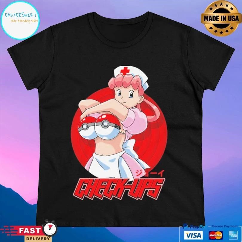 Check Ups Nurse Joy T-shirts