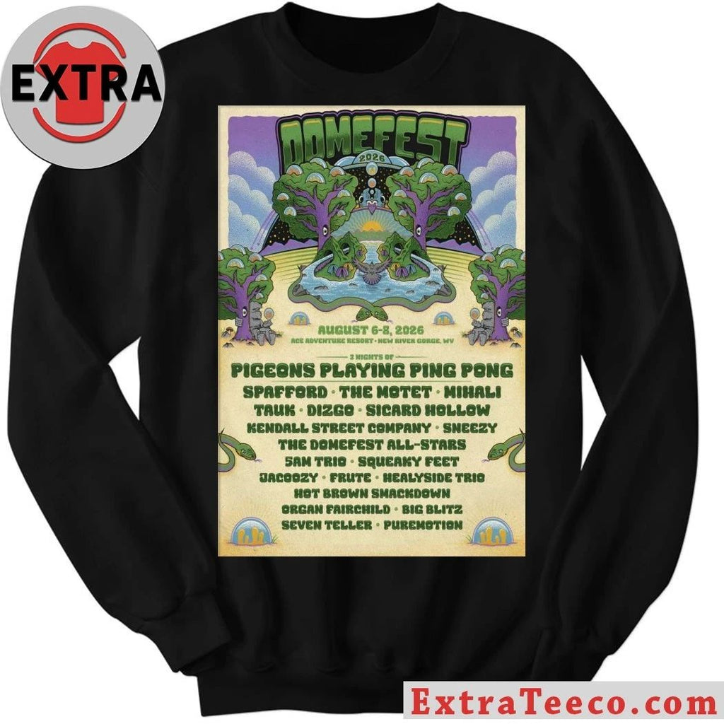 Domefest 8 6-8 8 2026 New Gorge WV Poster Shirt